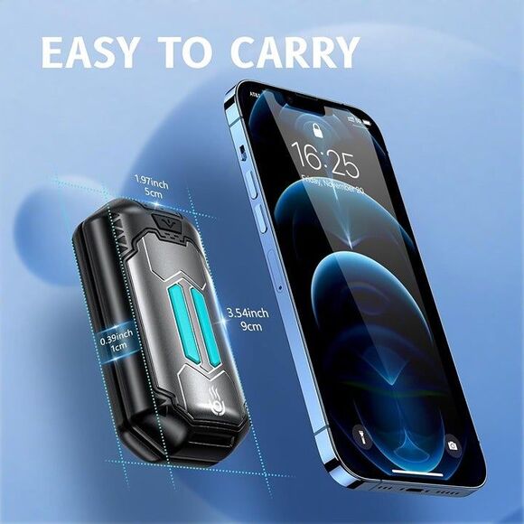 AI Hand Warmers Rechargeable 2 Pack, 6000mAh Electric Hand Warmers with 3 - Picture 3 of 8